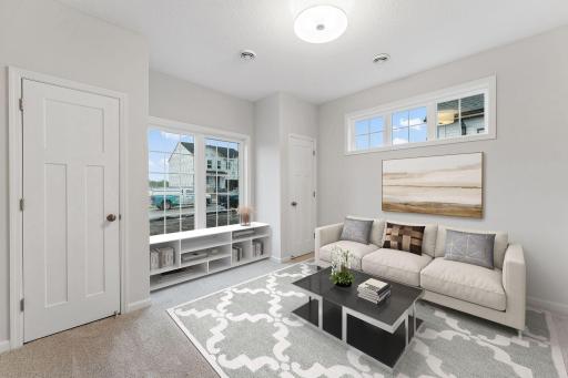 Flex Room: Bedroom or Den or Office- the front room can be either!