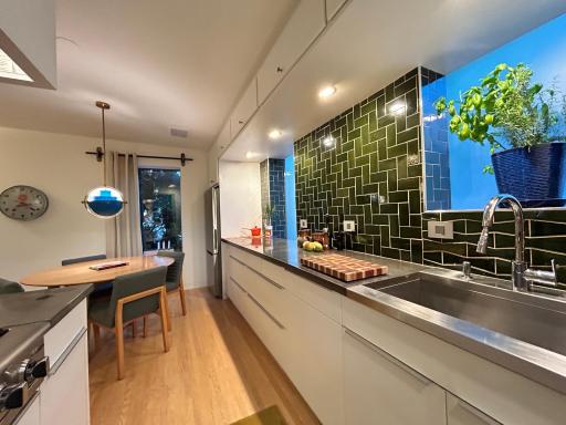 Solid, genuine hardwood floors. Nothing but quality construction throughout.