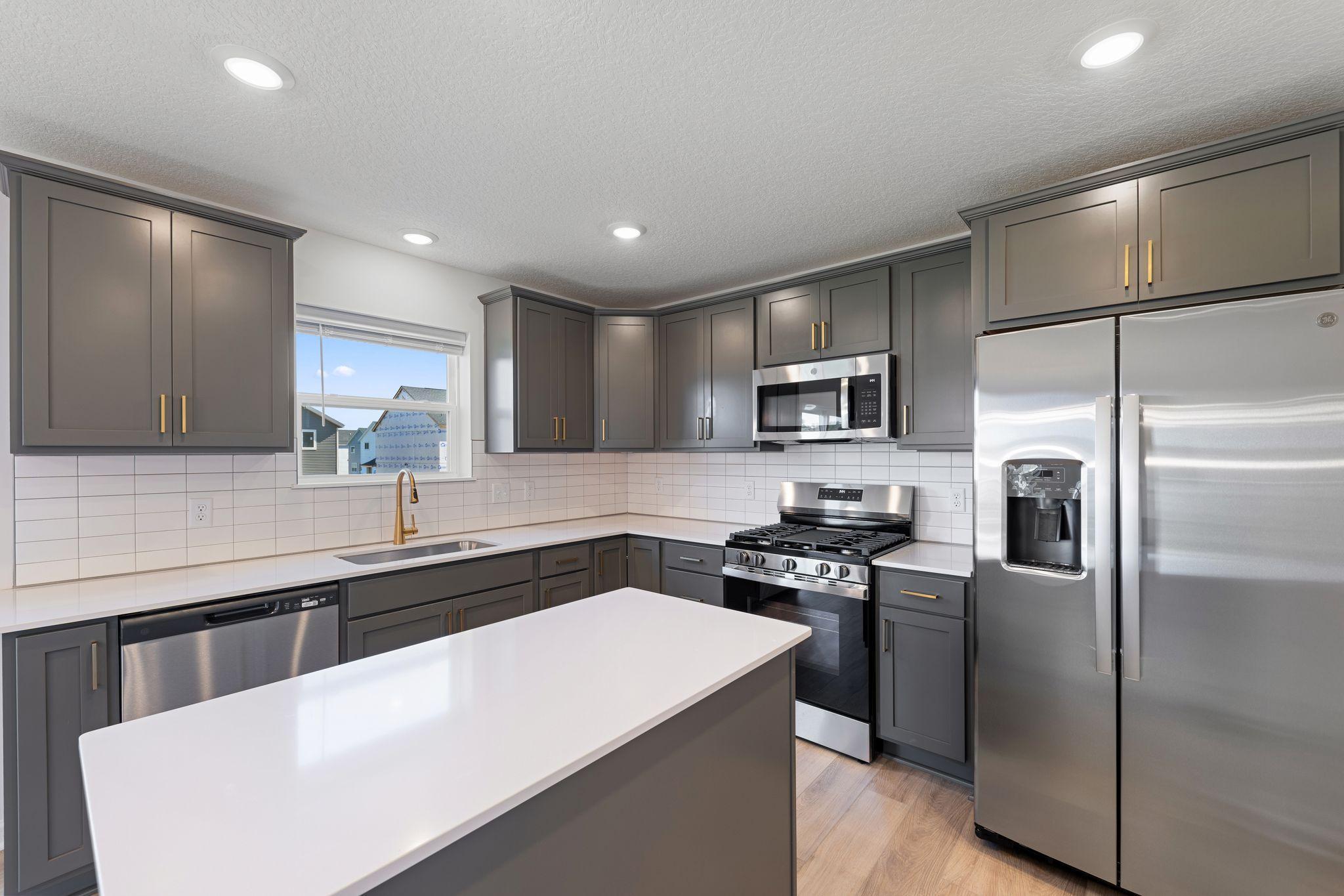 Kitchen - Picture of Model Home