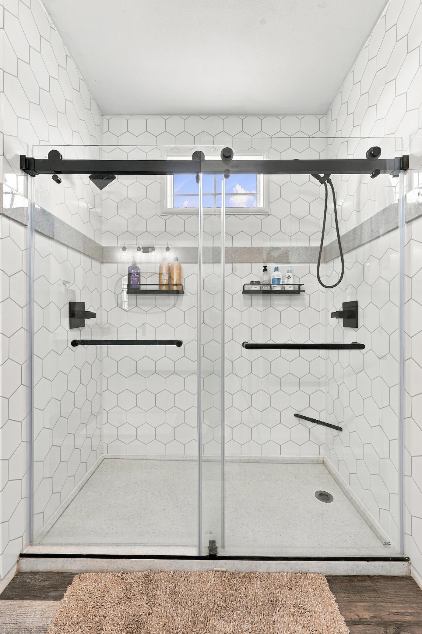 Custom Shower In Master Bath