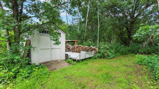 Shed near back of property, great for tools, lawn equipment, all you need.