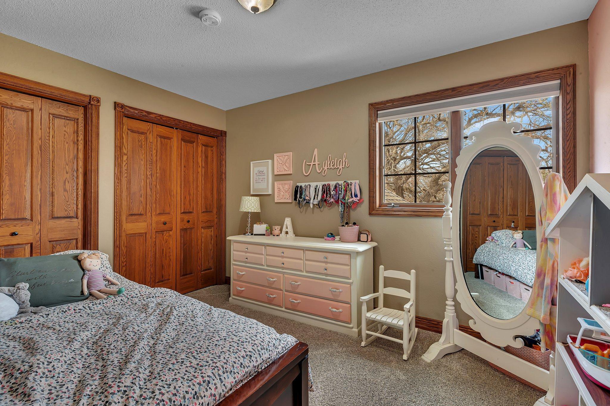 Upper level bedroom #3.