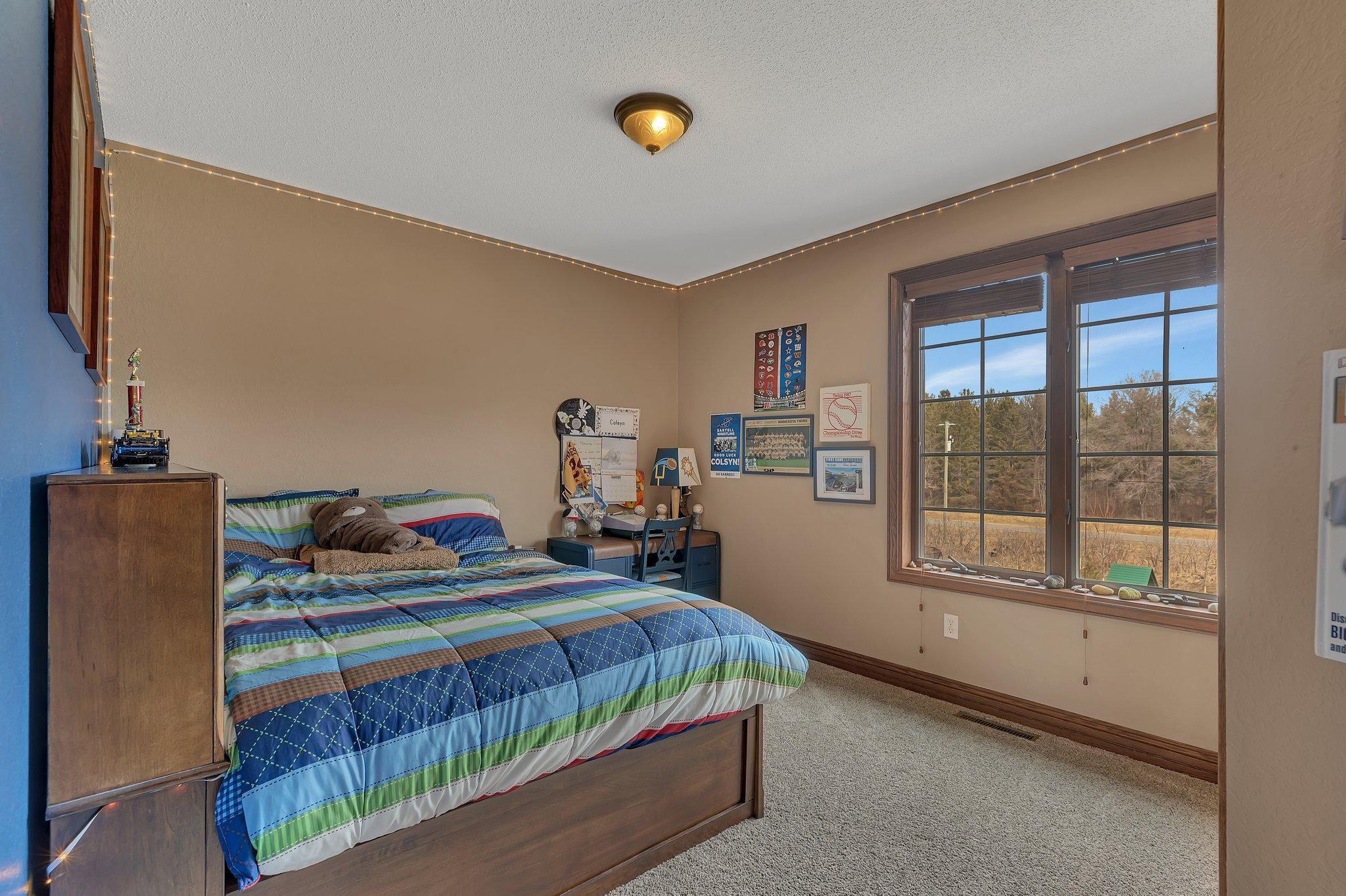 Upper level bedroom #2.