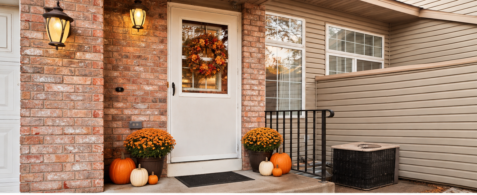 Walk up to your patio, front window, and egress.