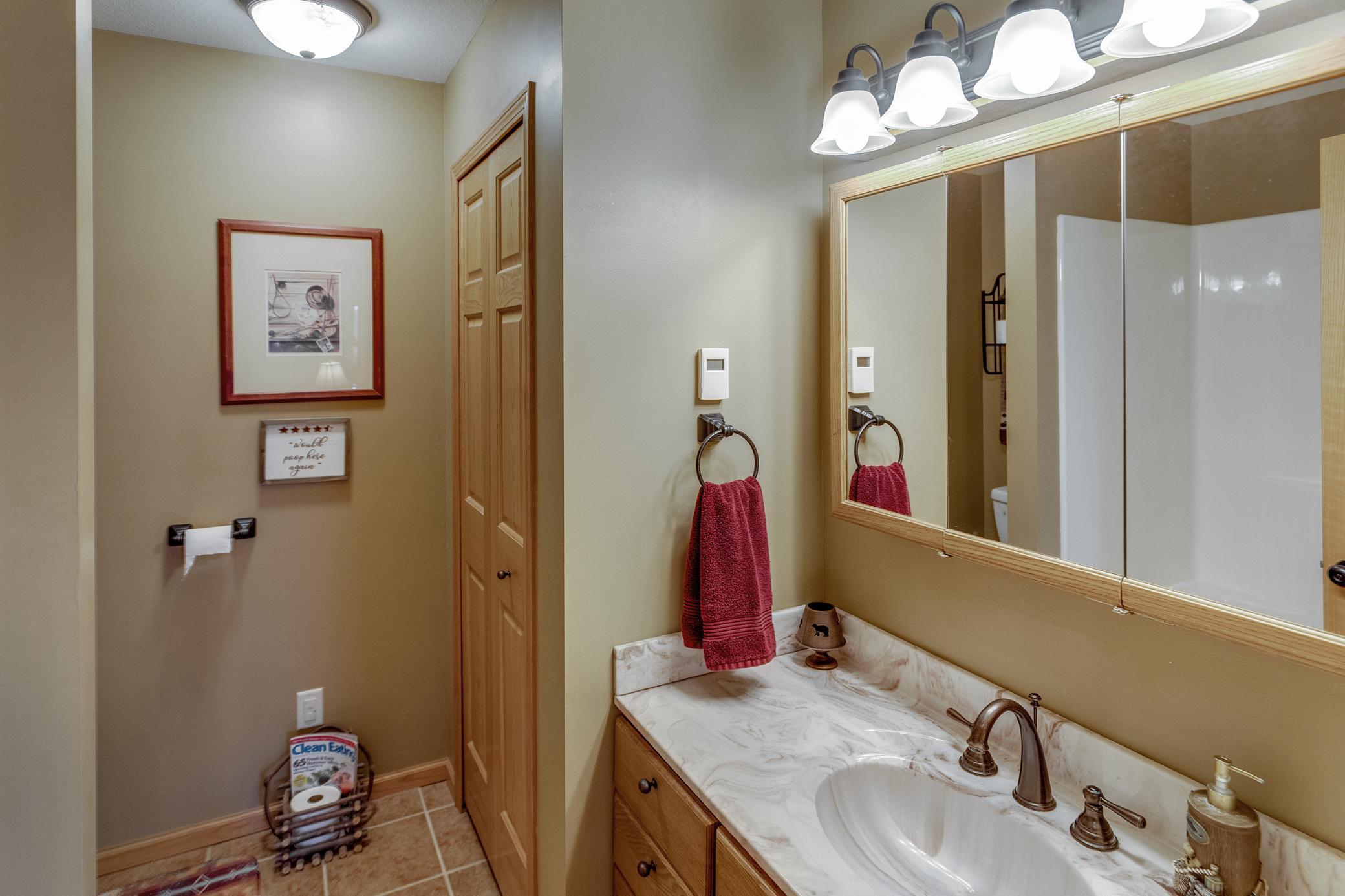 Upstairs bathroom