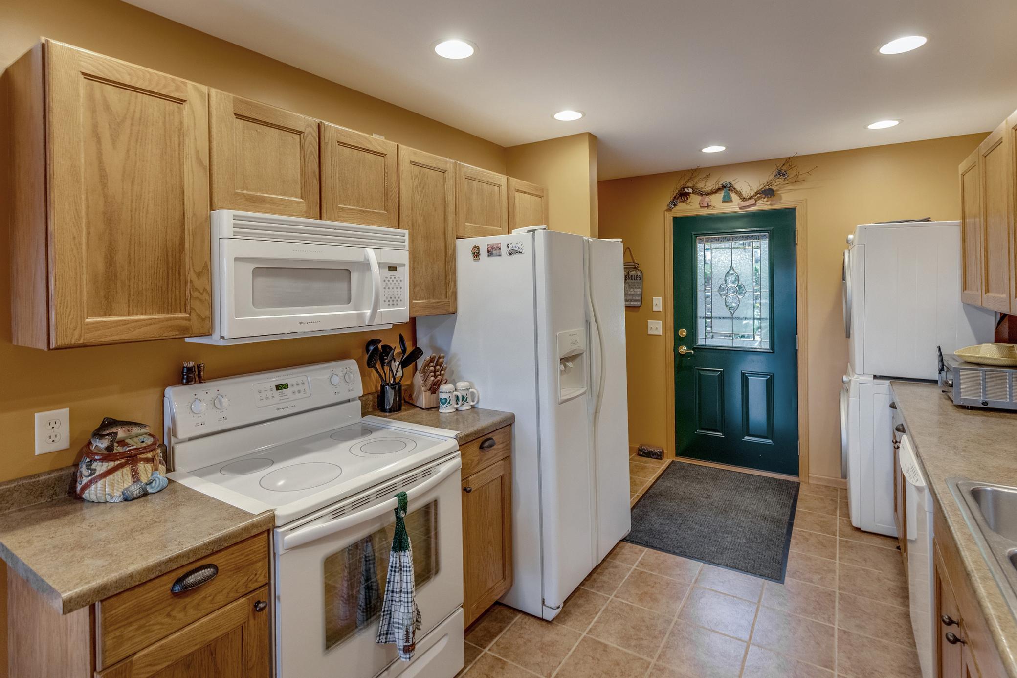 Kitchento back door