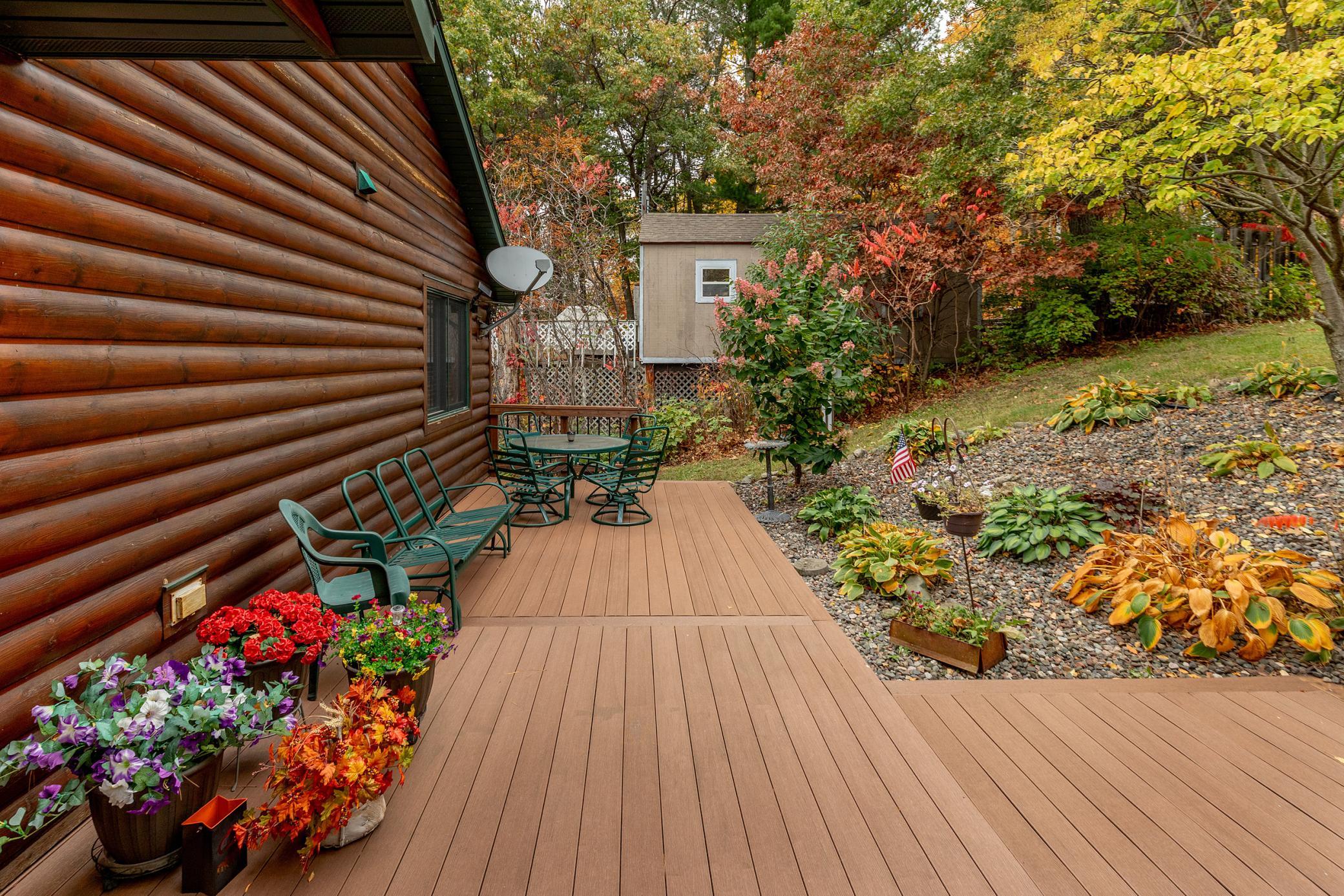Back deck trek