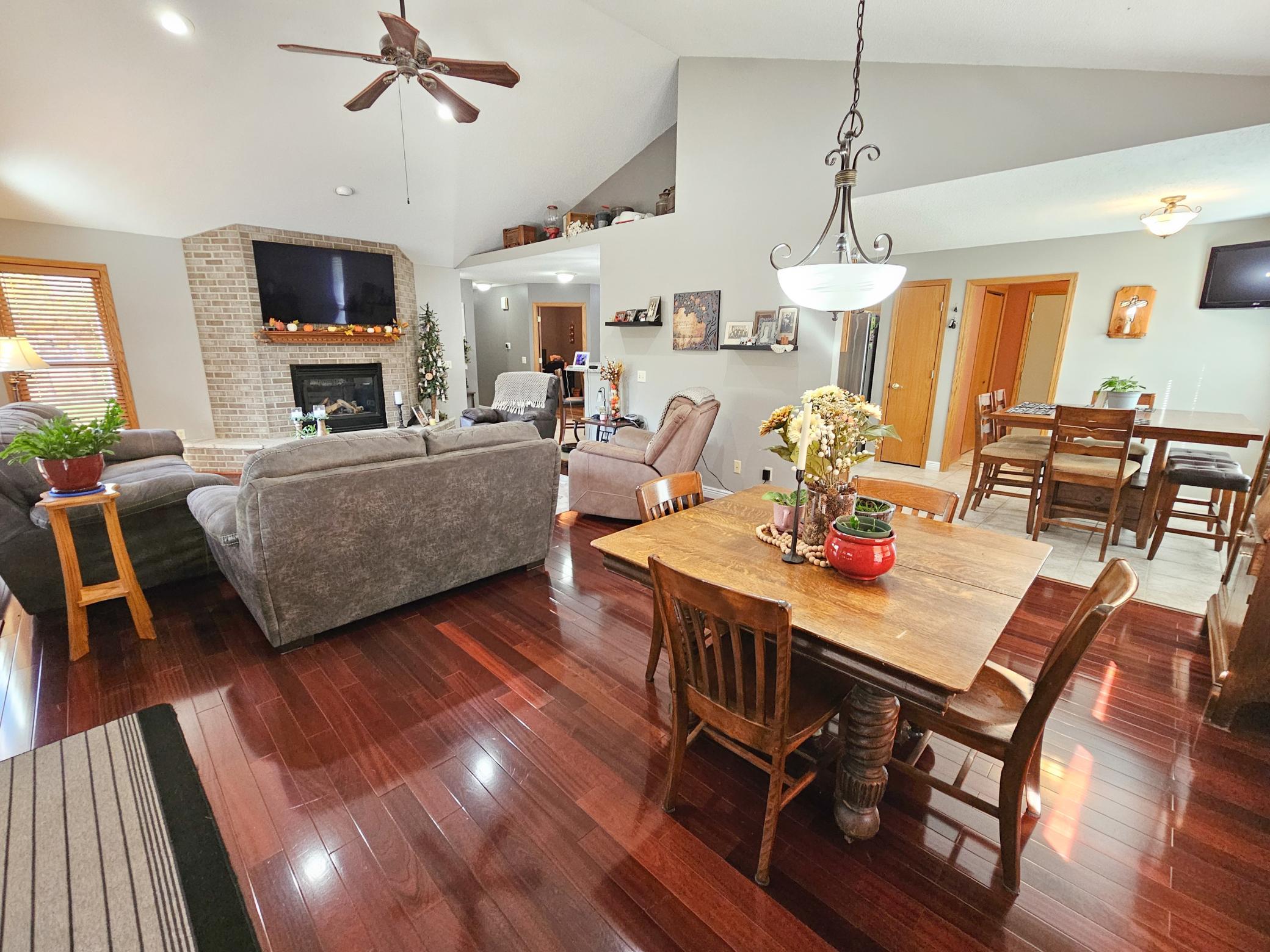 View of Dining/Living Room
