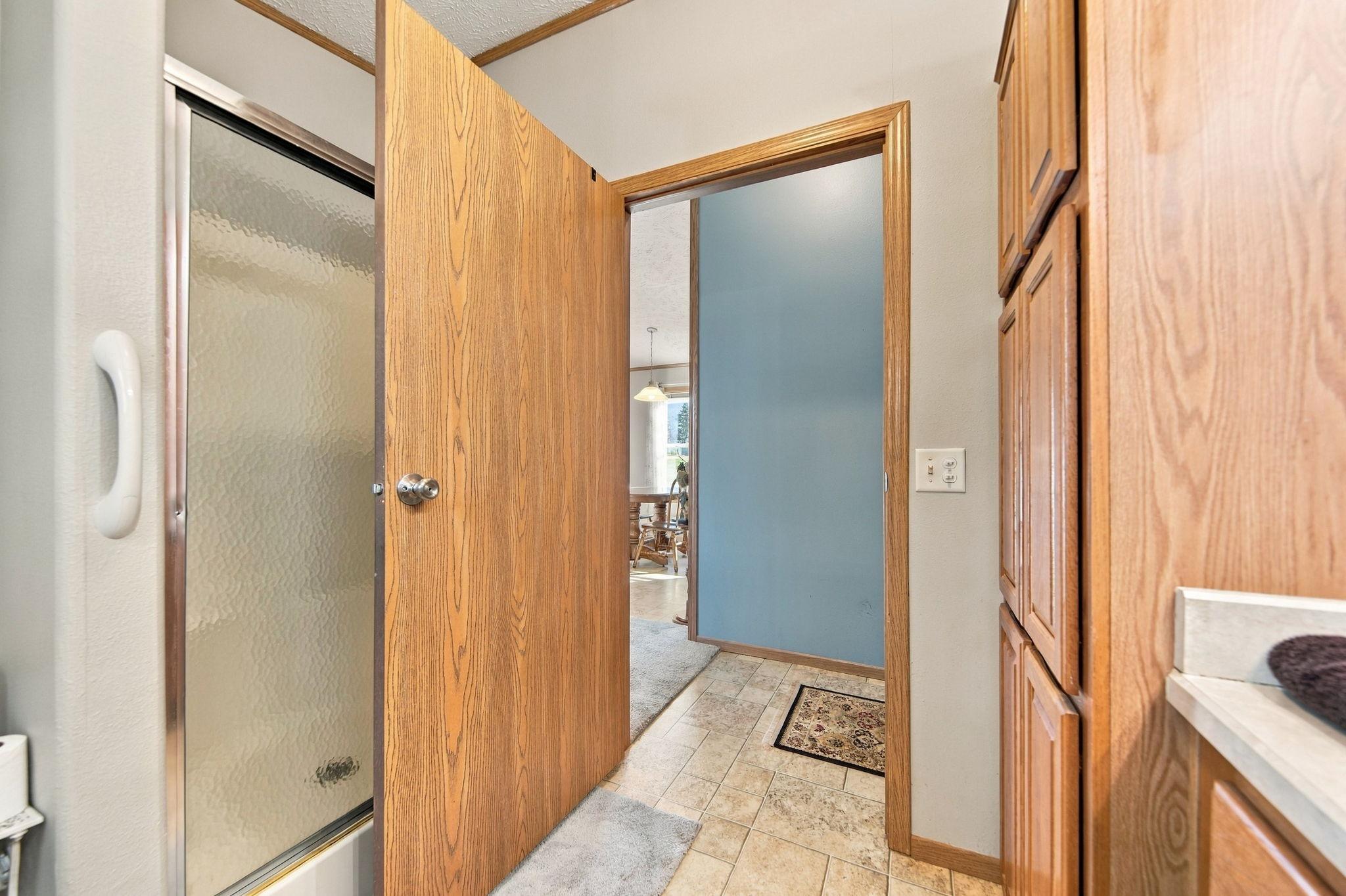 Addition also has 1 3/4 bathroom.