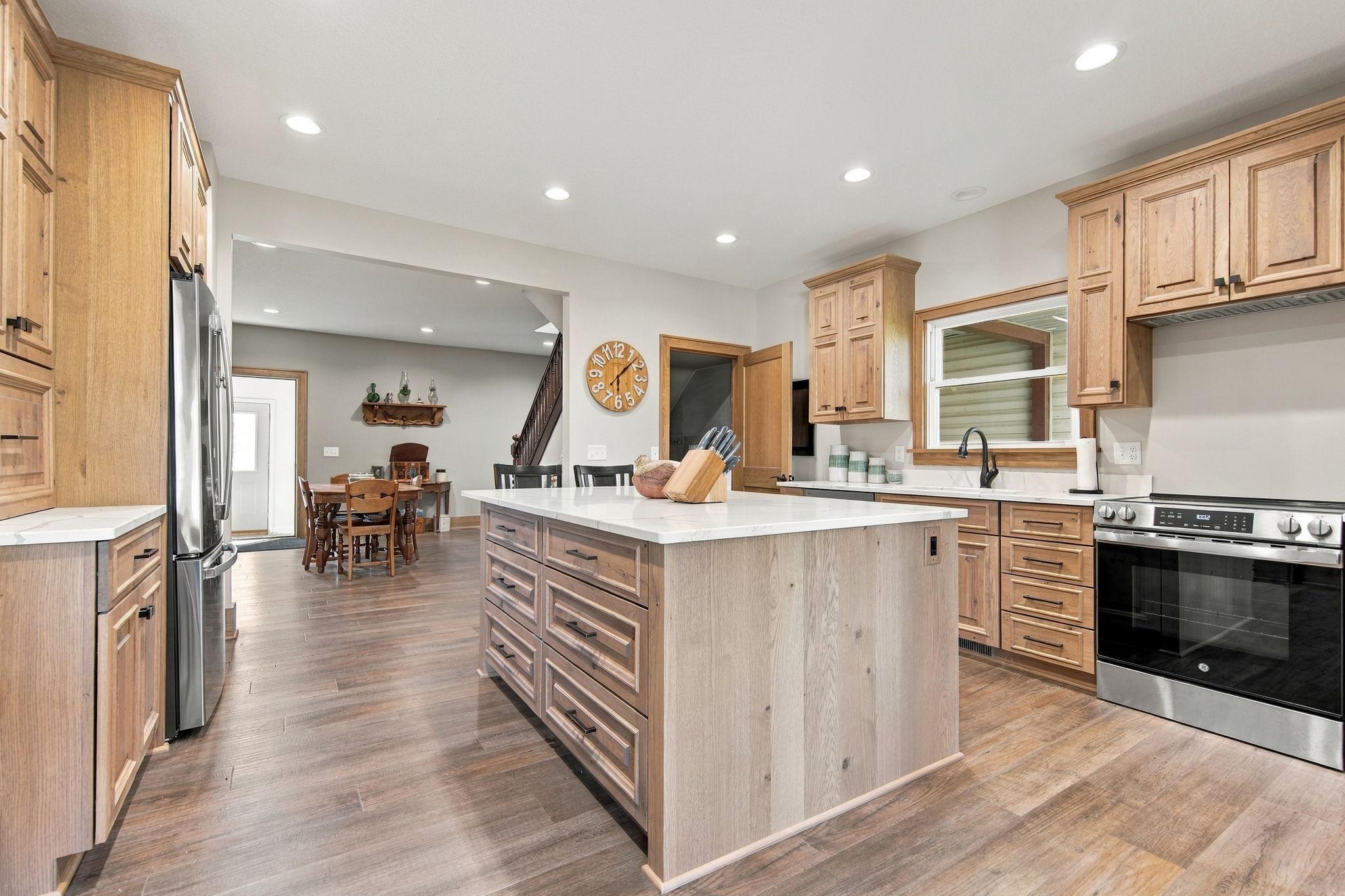 Welcome home! Stunning main floor remodel.