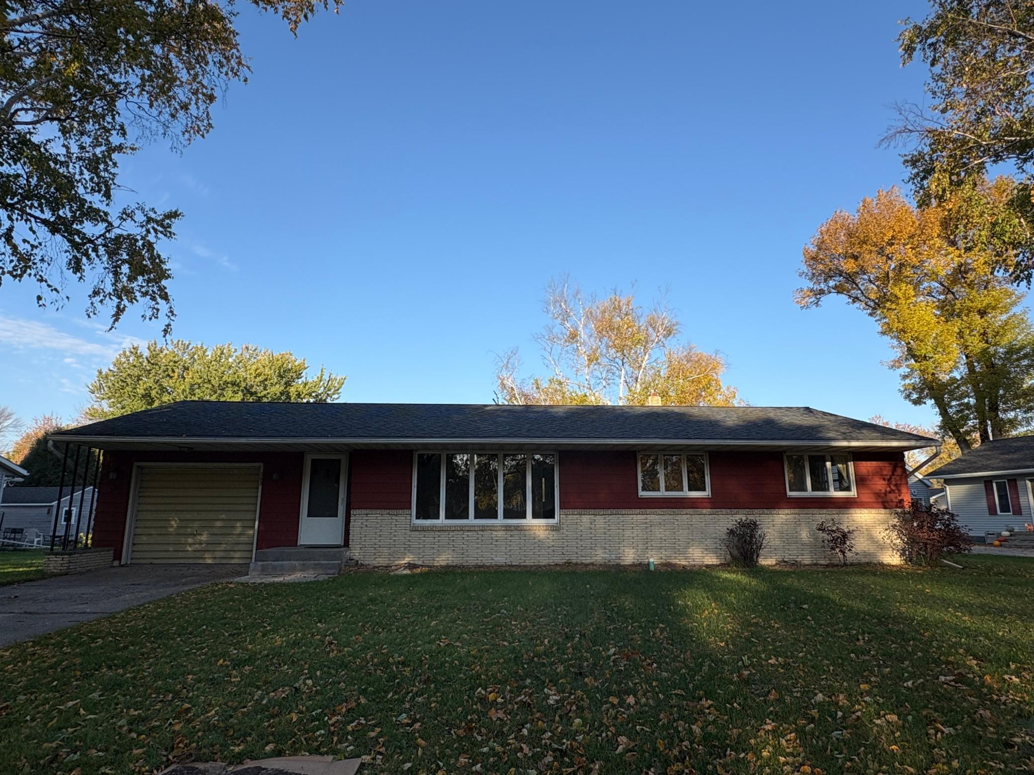 Front of home - East