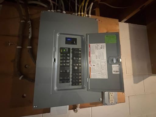Updated 100 Amp Service - Circuit breakers