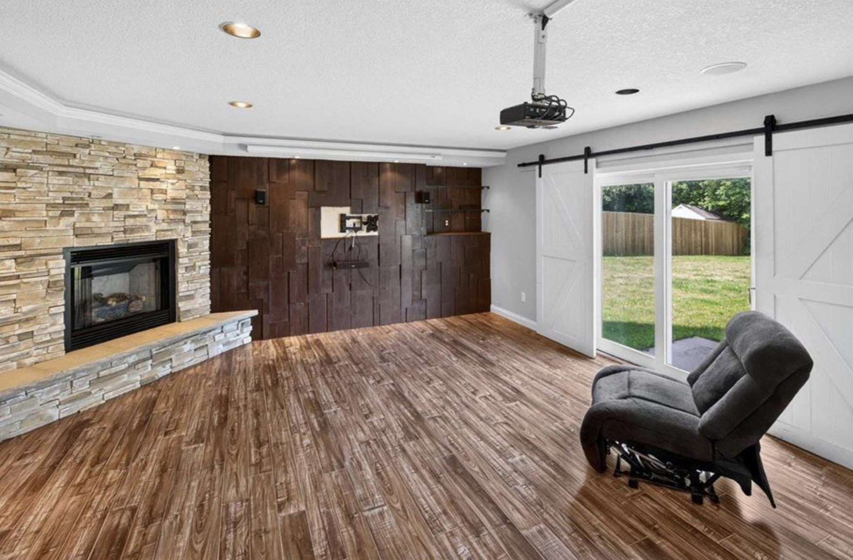 Lower level Family Room