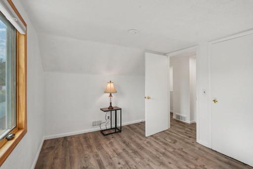 LVP FLOORING THROUGHOUT UPPER LEVEL AND CONVENIENT CLOSET SPACE