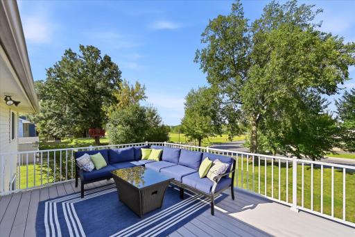 Whether hosting a crowd or enjoying a quiet evening outdoors, there is room to spread out.