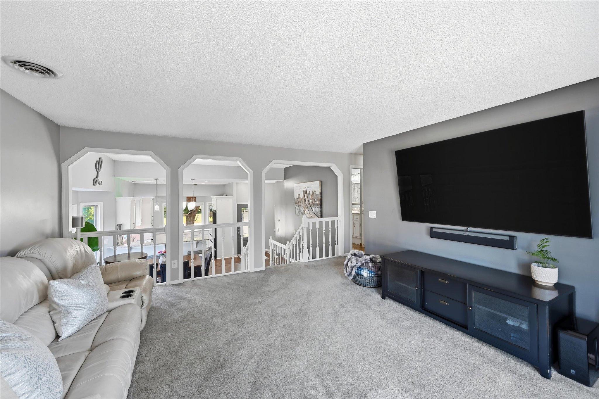 An inviting living space with a layout that keeps the home feeling connected.