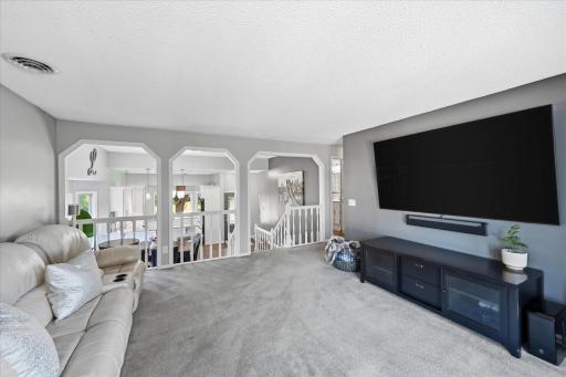 An inviting living space with a layout that keeps the home feeling connected.