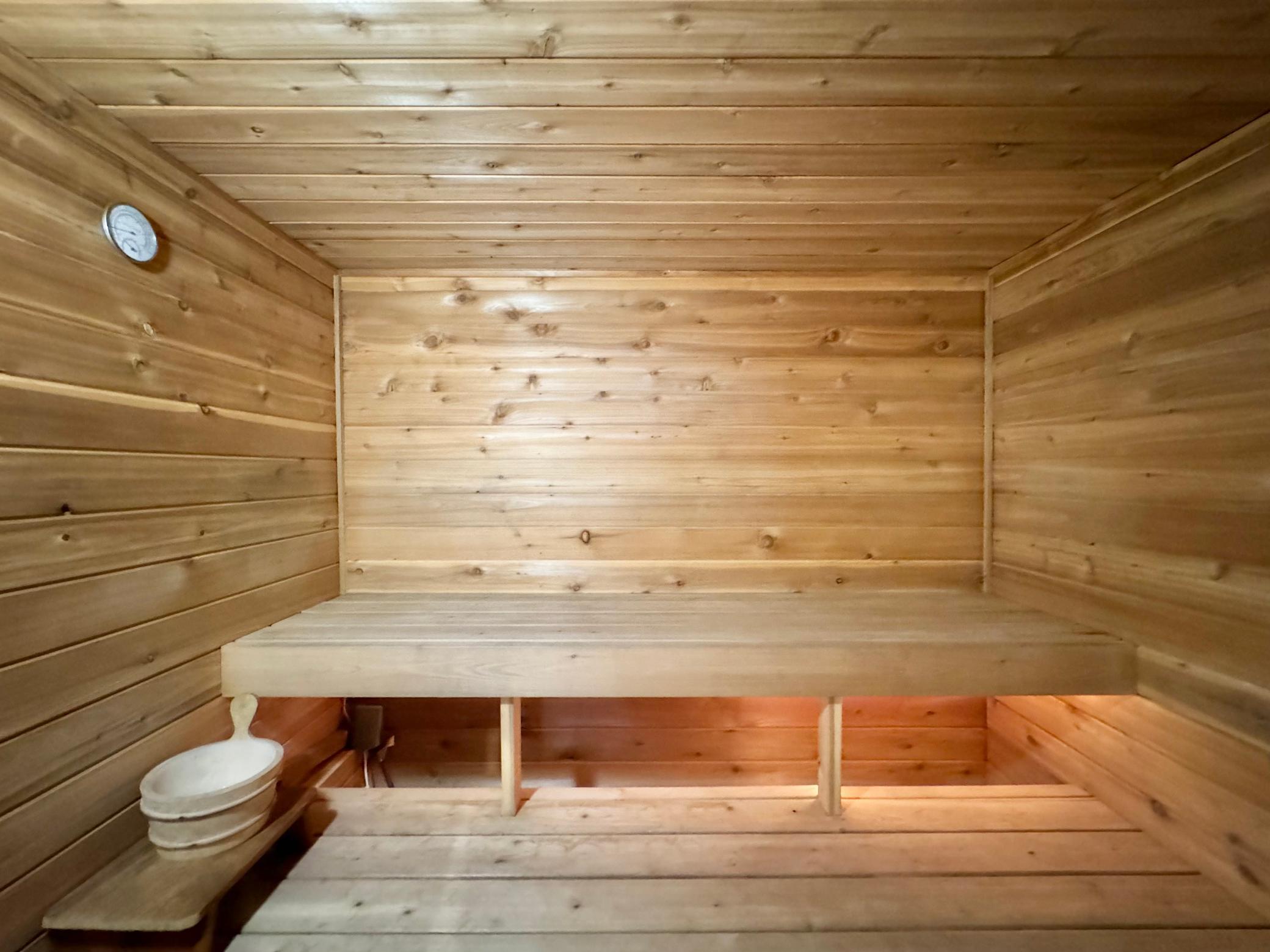 Sauna.