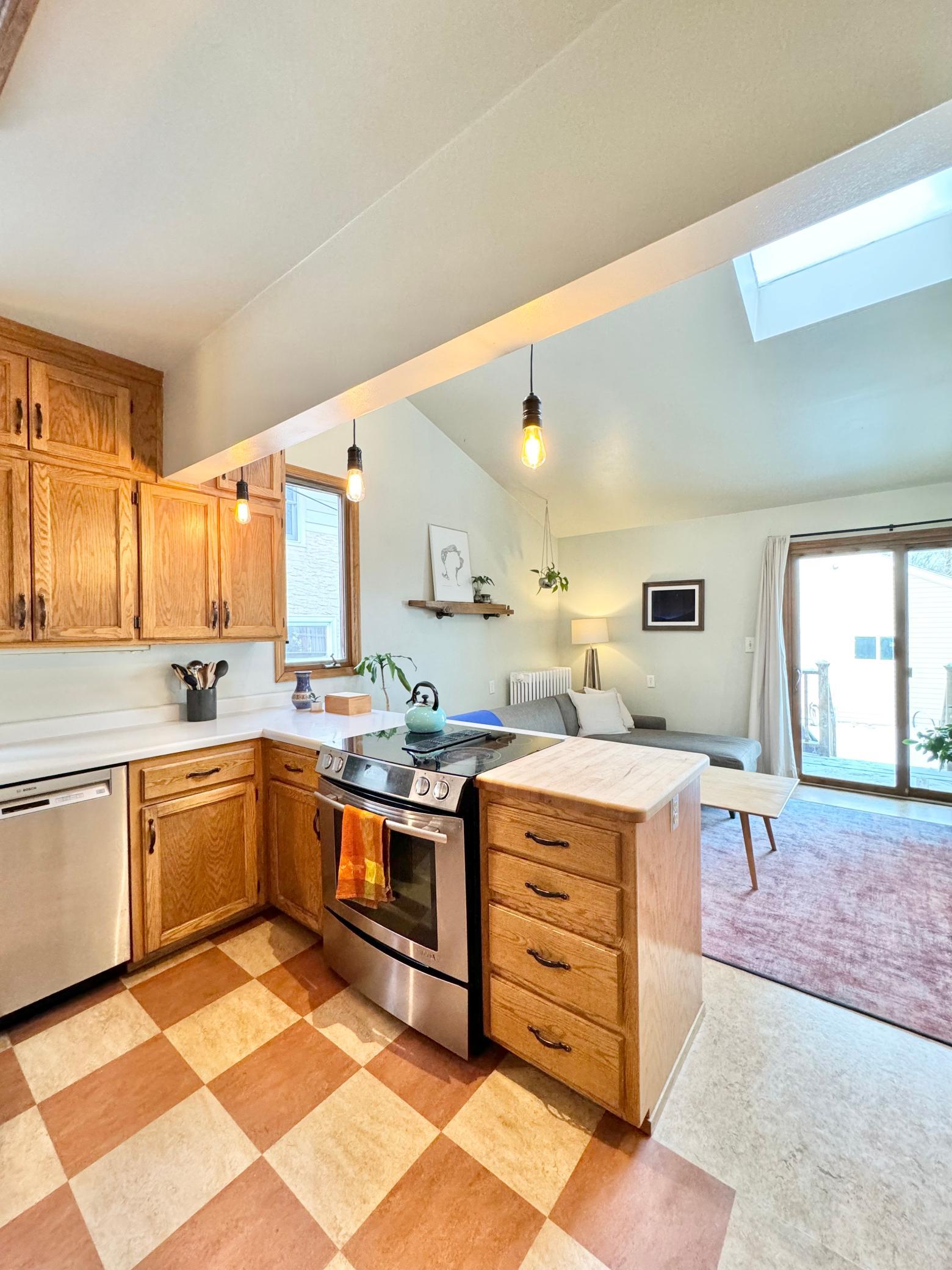 Kitchen view.