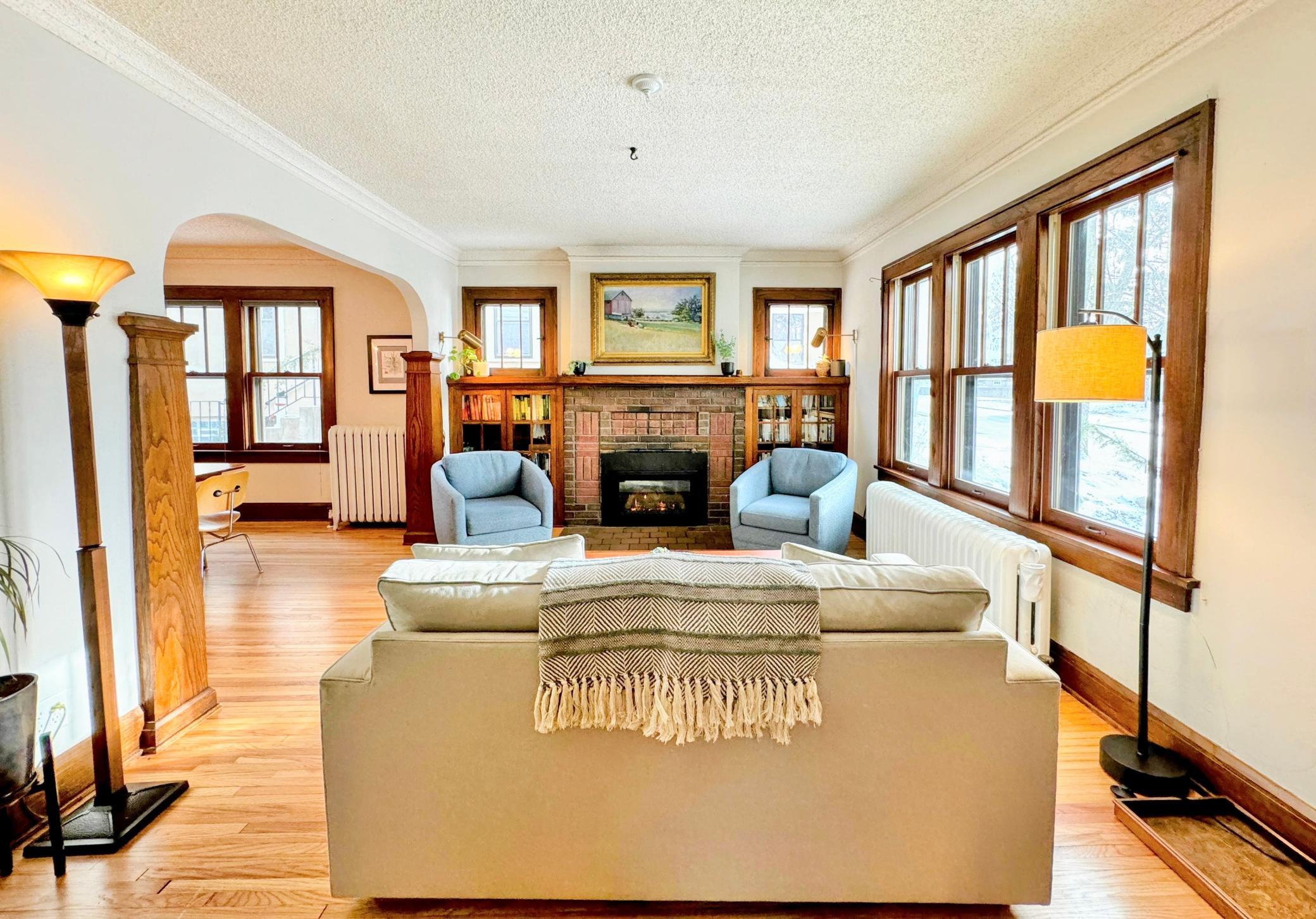 Living room view