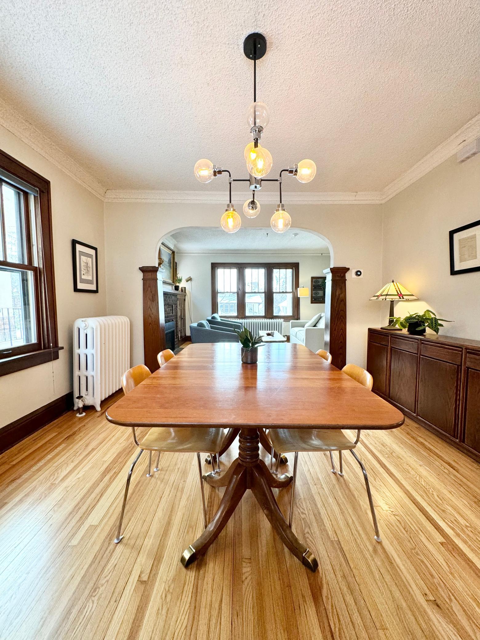 Formal dining room.