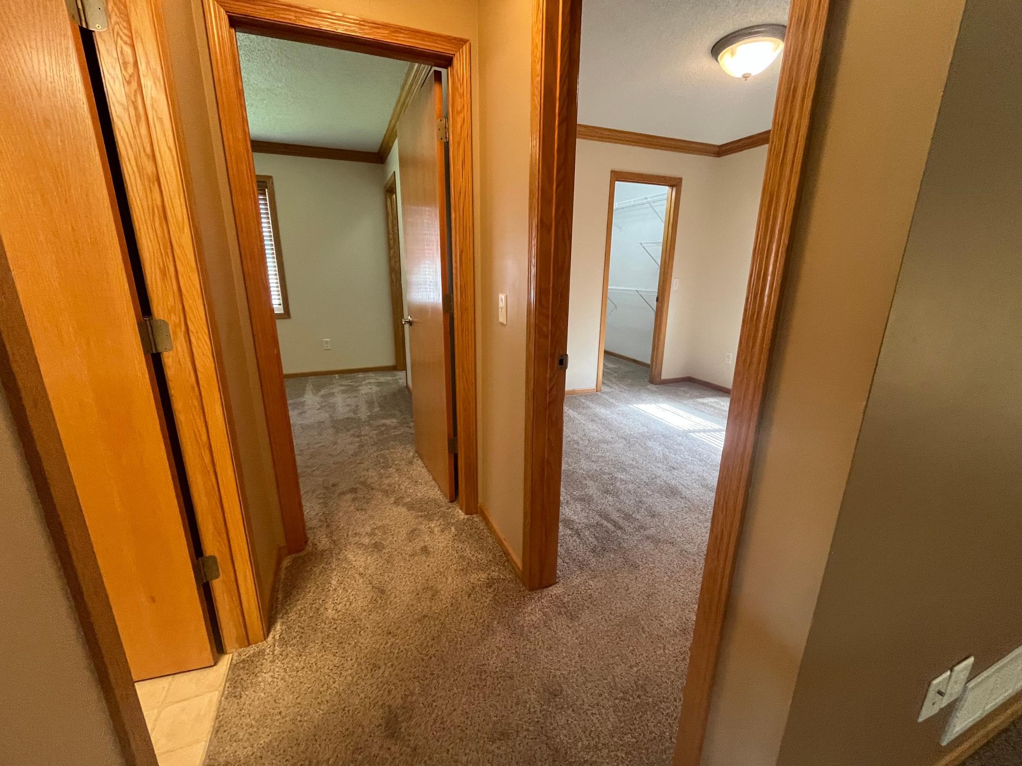 Hallway to Bedroom 1 and 2