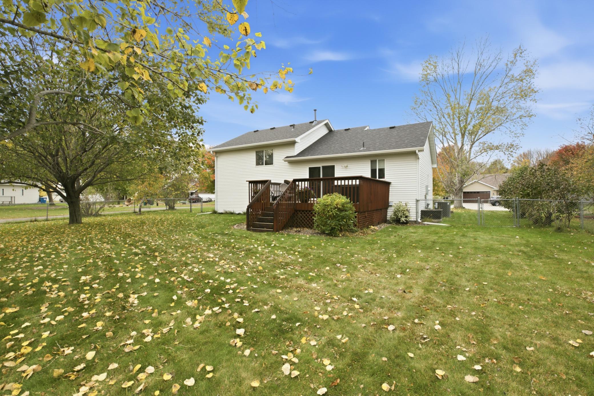 The garage also houses the controller for the in-ground sprinkler system, making seasonal adjustments convenient and accessible.