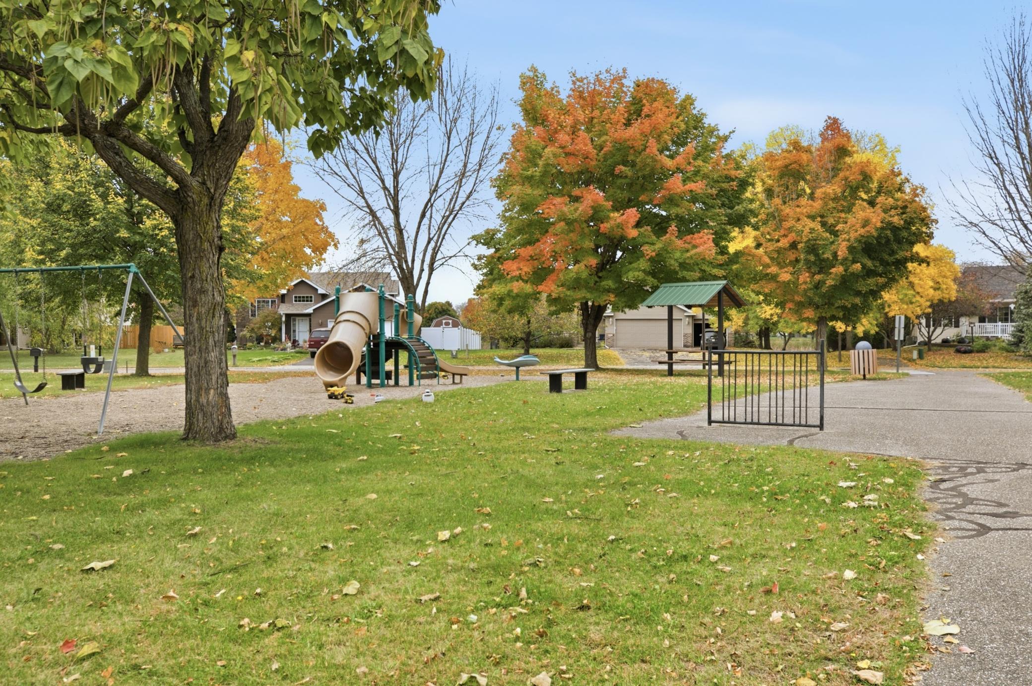 Nearby walking trails and a small park directly next door provide easy access to outdoor recreation and a peaceful green space that is rarely busy.