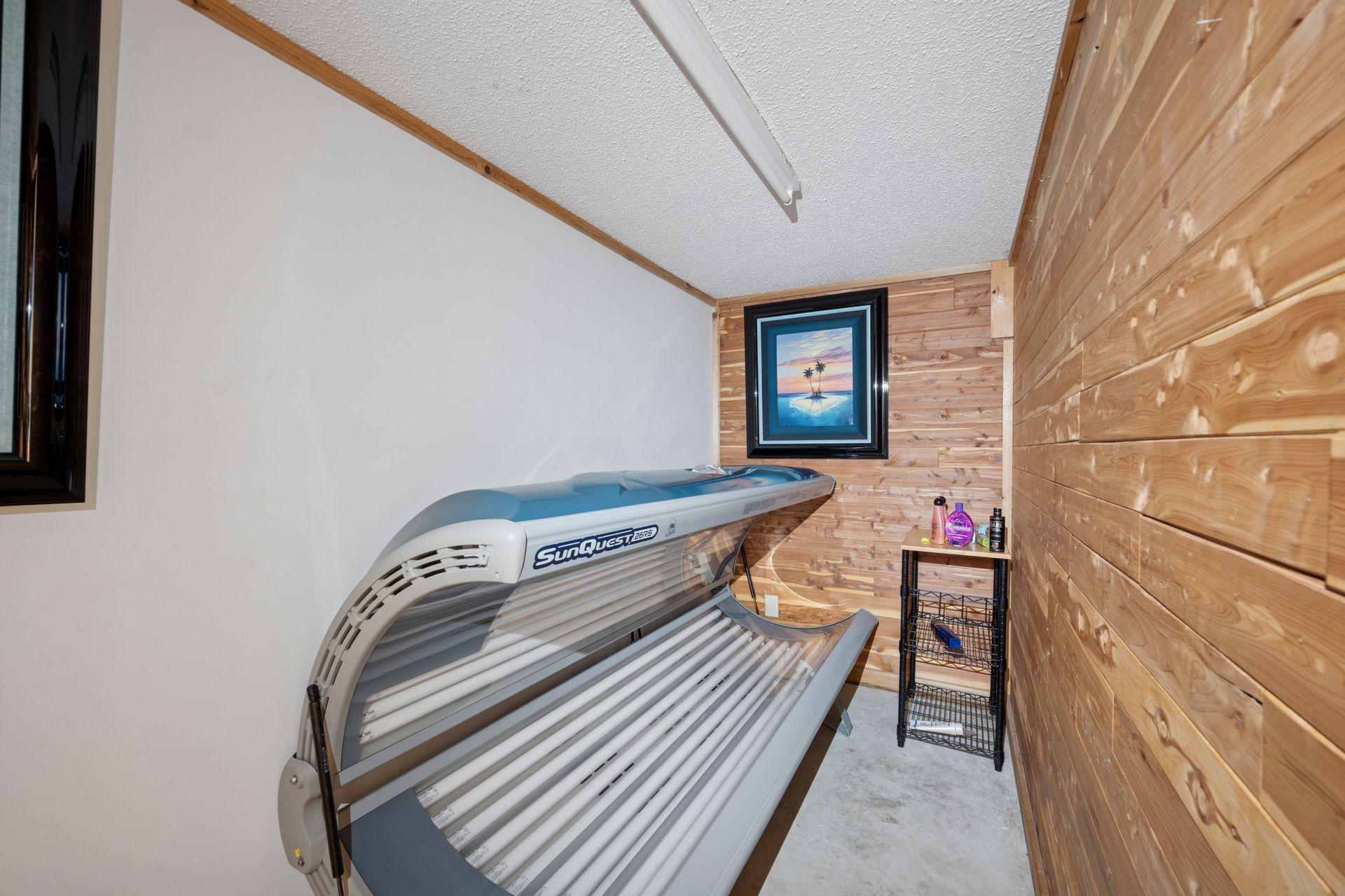 Tanning Bed for Extra Relaxation