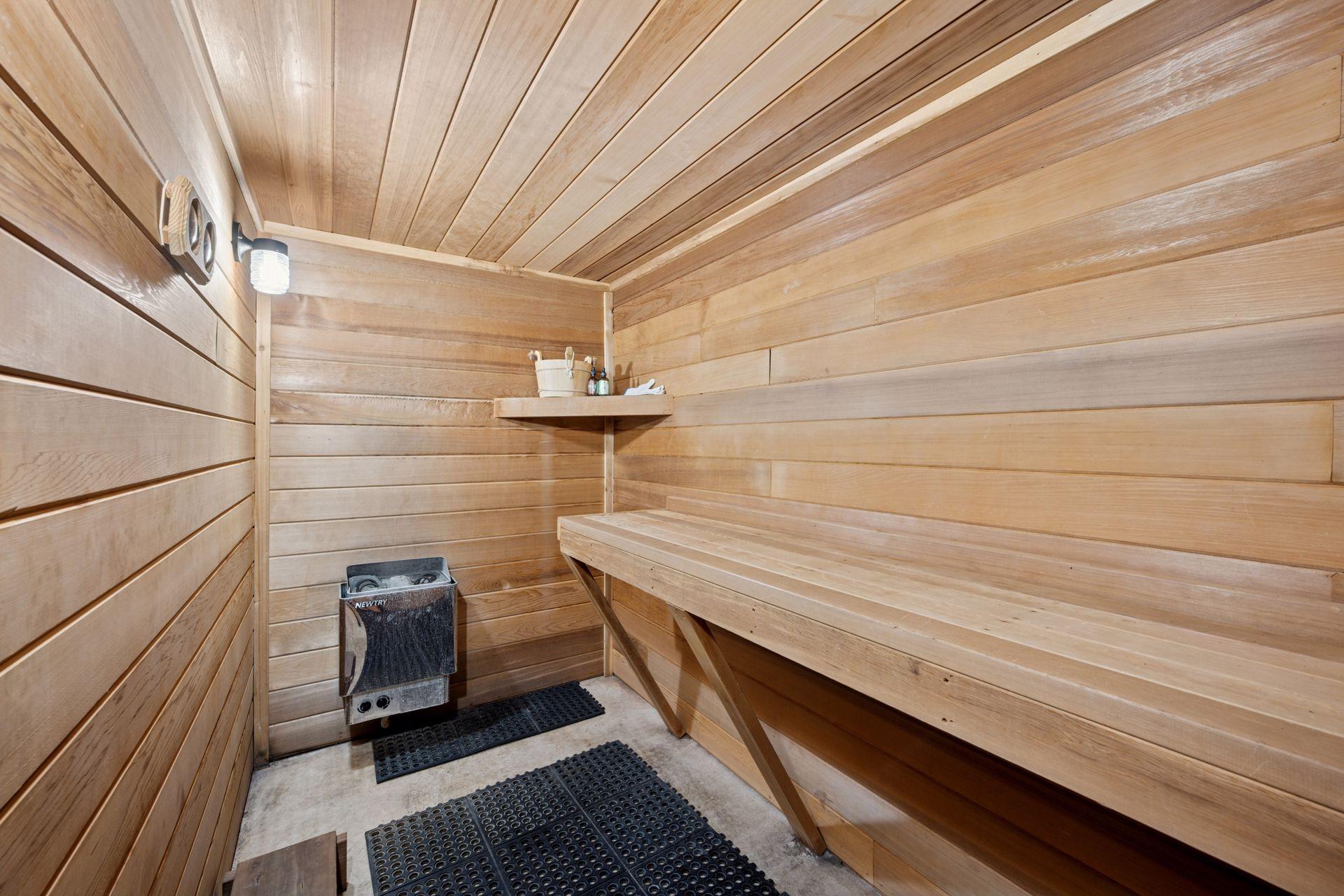 Your Very Own Sauna Room