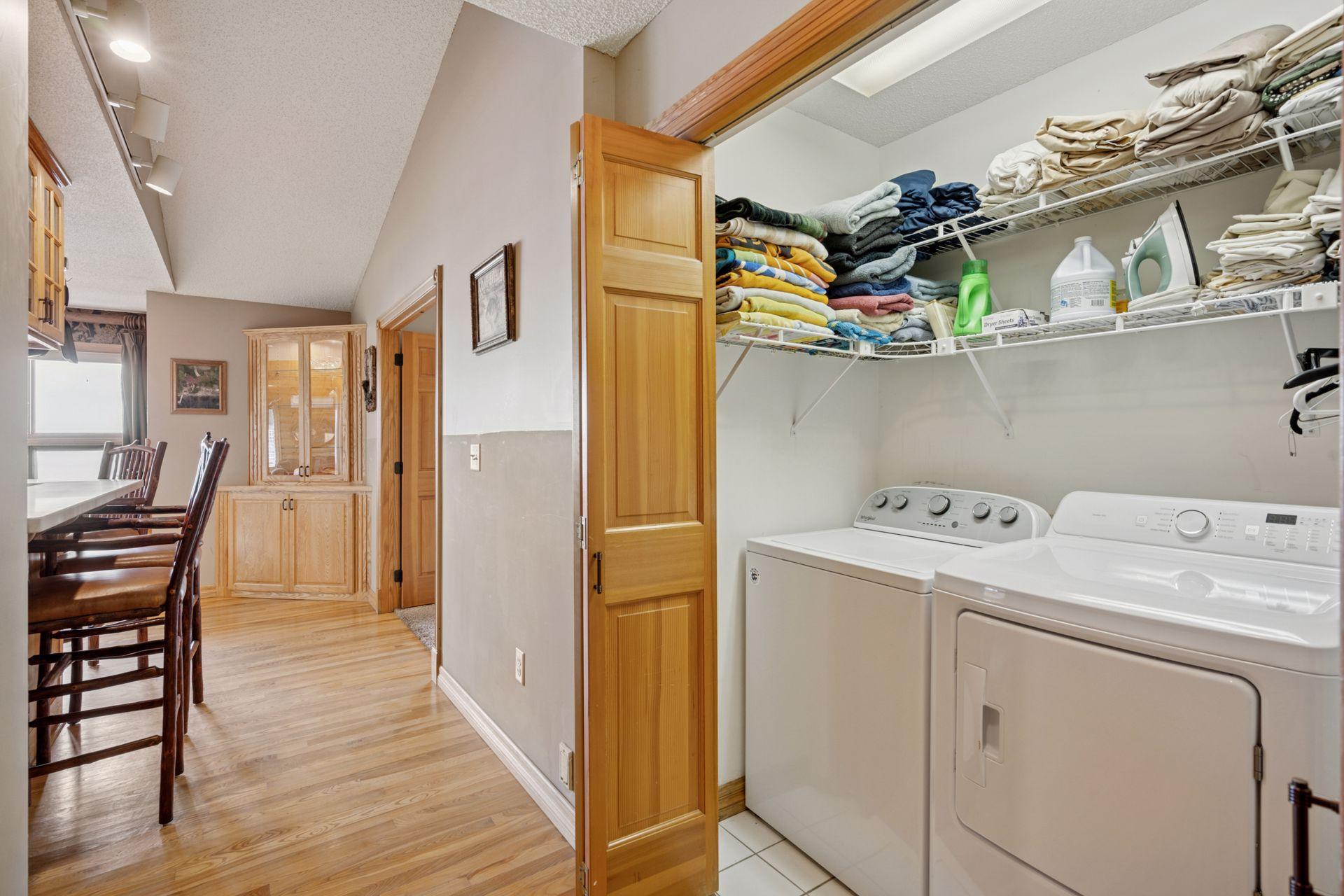 Main Floor Washer and Dryer