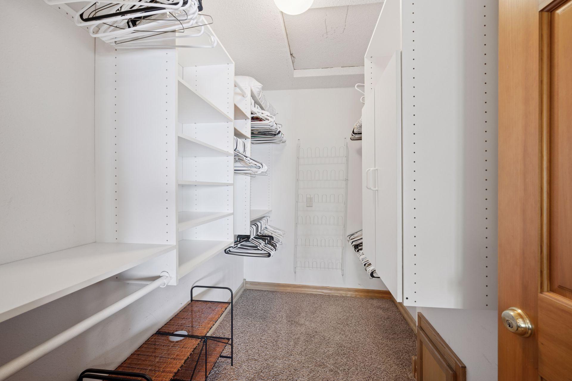 Generous Walk-In Closet