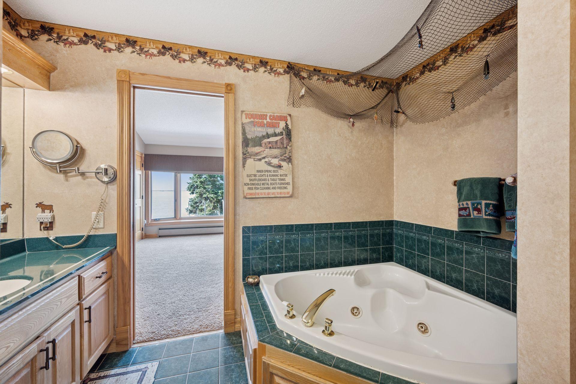 Large Jetted Tub