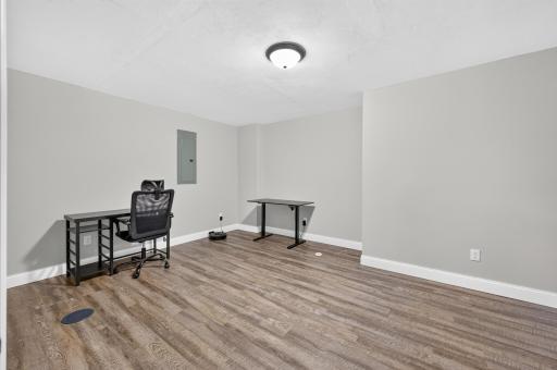 Newly Finished Office-Flex Space-Gym in the Basement.