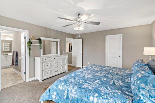 Amazing owners suite with a large walk-in closet and en-suite!