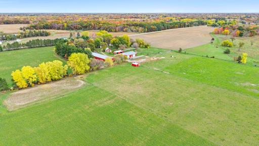 The existing farmstead is surrounded by generous open acreage, creating a versatile setting with plenty of possibilities for the future