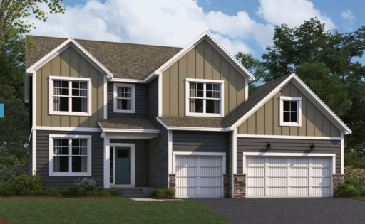 The Marley features 5bd/3.5 bath, plus athletic court!