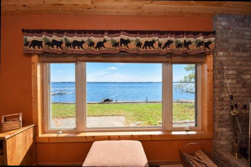 Expect beautiful sunrises over the big lake!