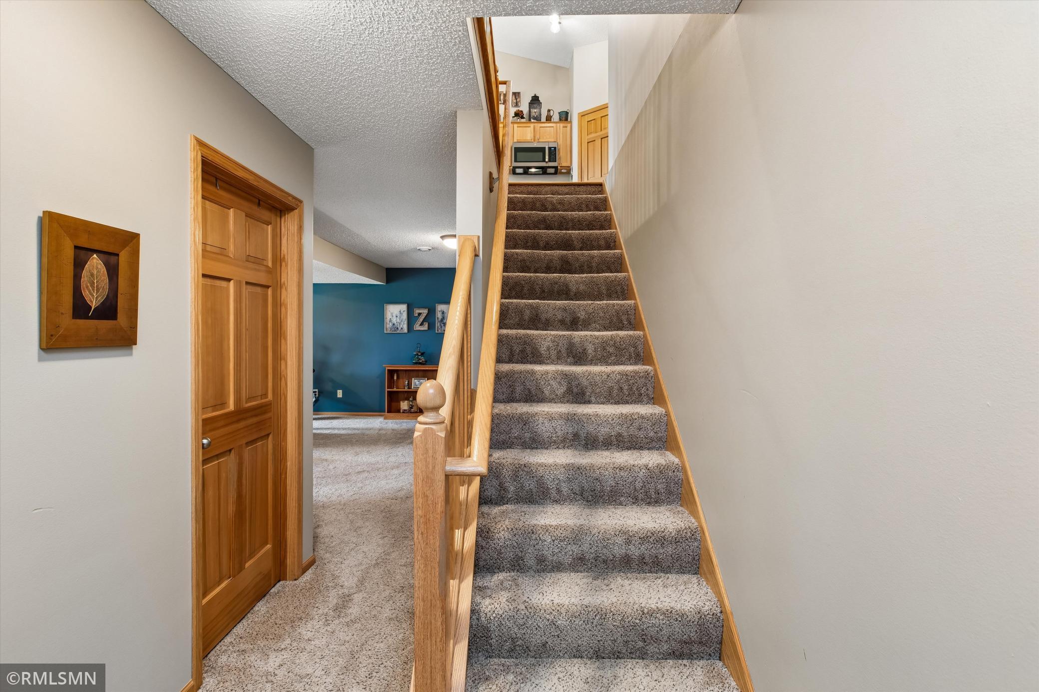 Stairway to the lower level