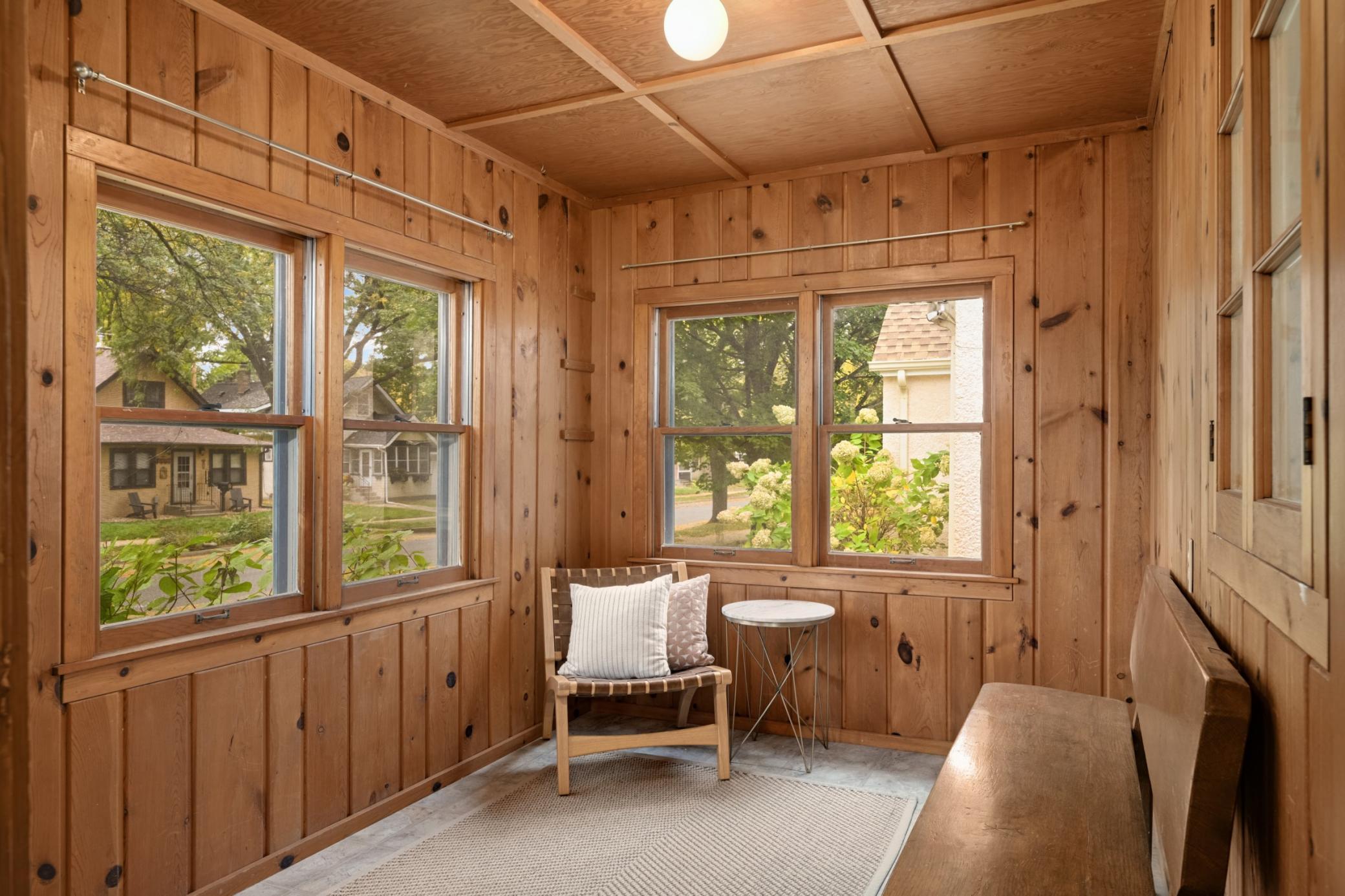 Welcoming front porch