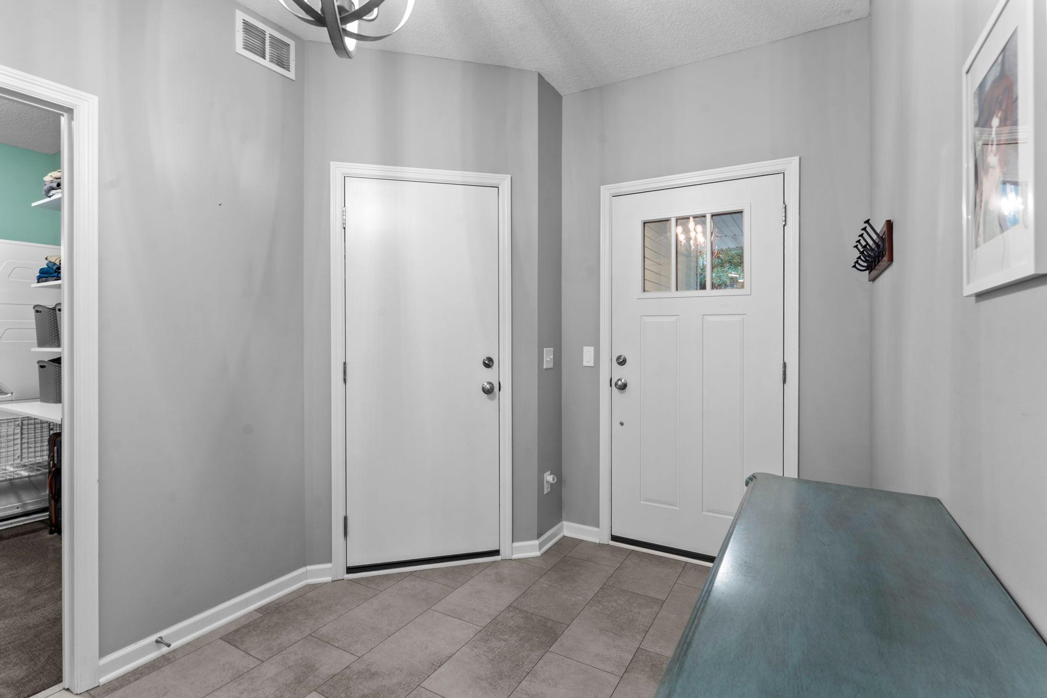 Main entry and foyer