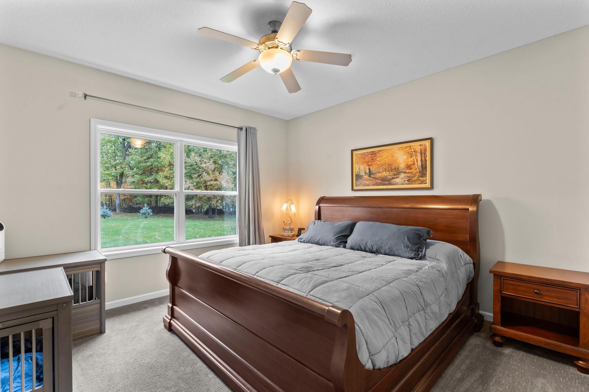 Main floor primary bedroom