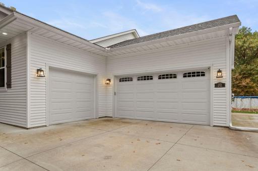 An RV pad with a 30 amp hook up is just off of the side of the garage.