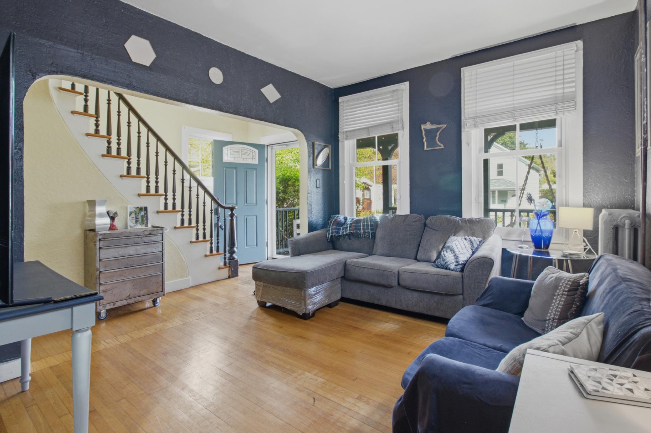 Open living room area