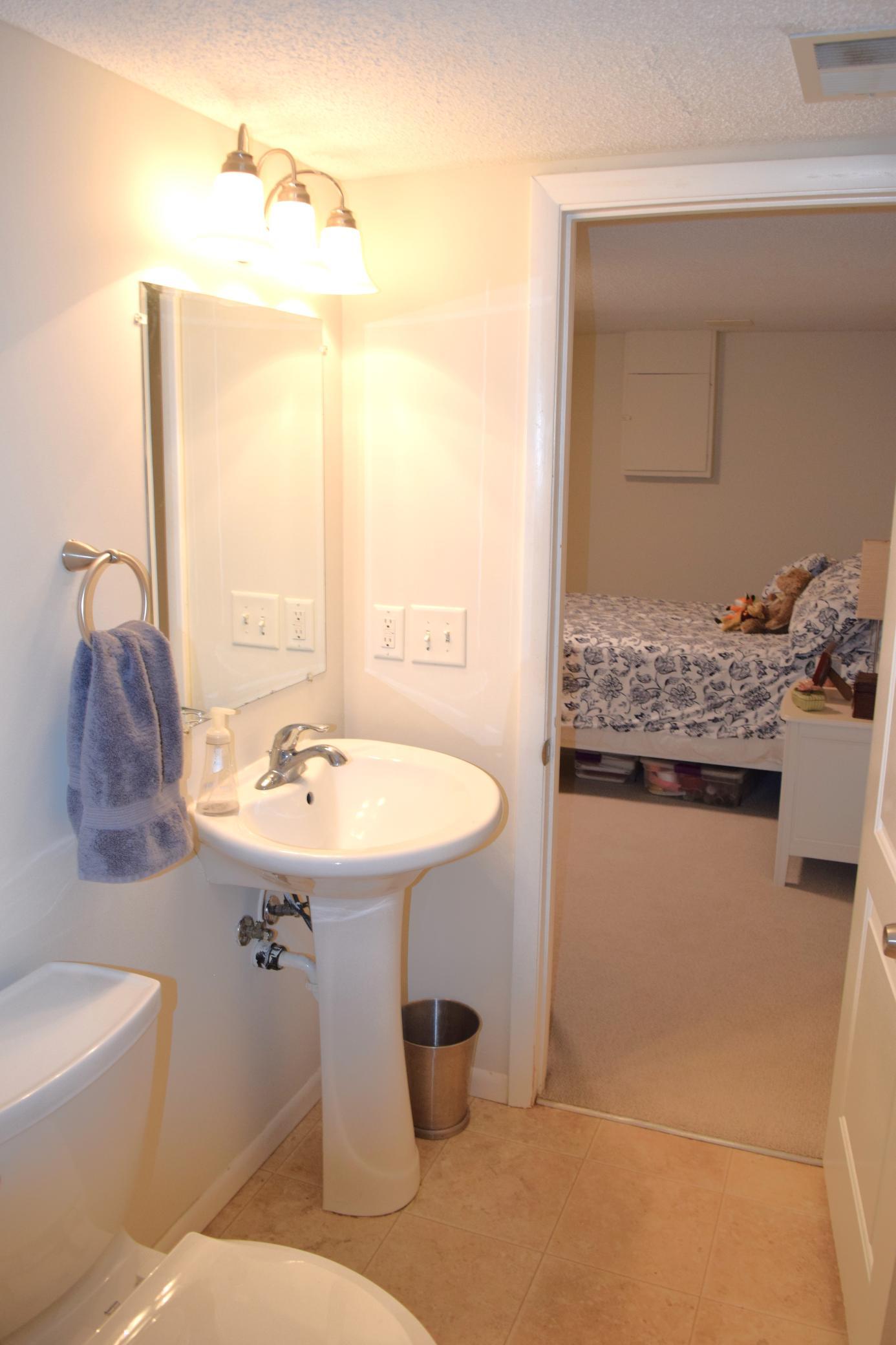 Unit 1 Lower level 3/4 bathroom!