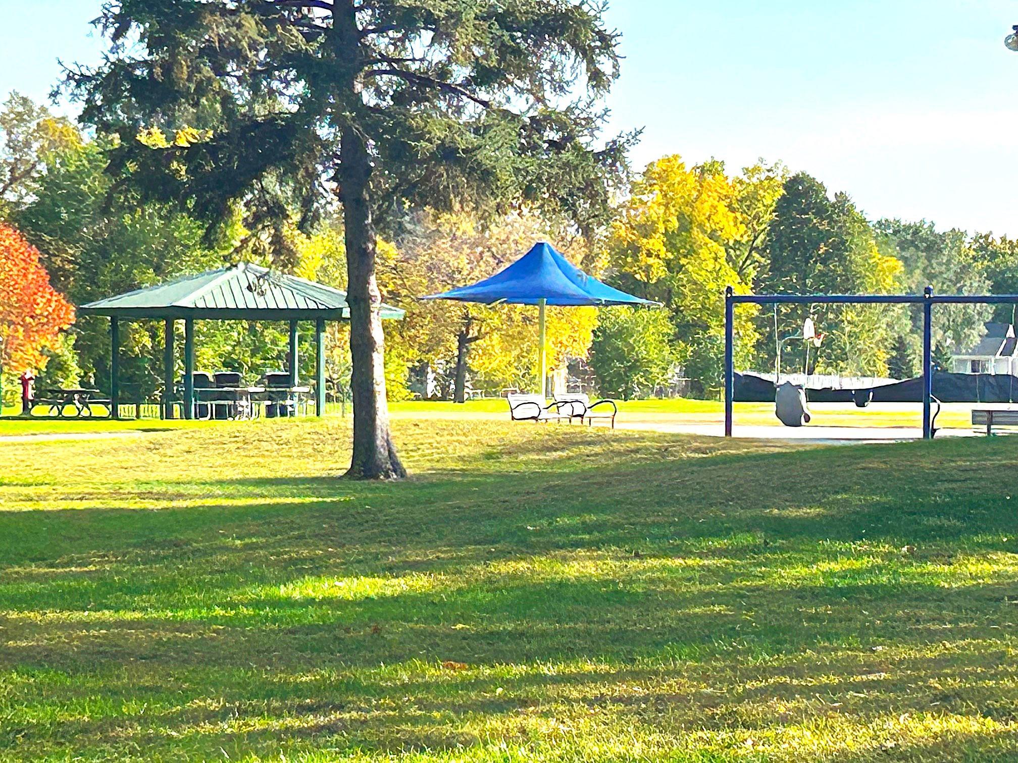 Next door is Bellevue Park. A great place to relax and play!