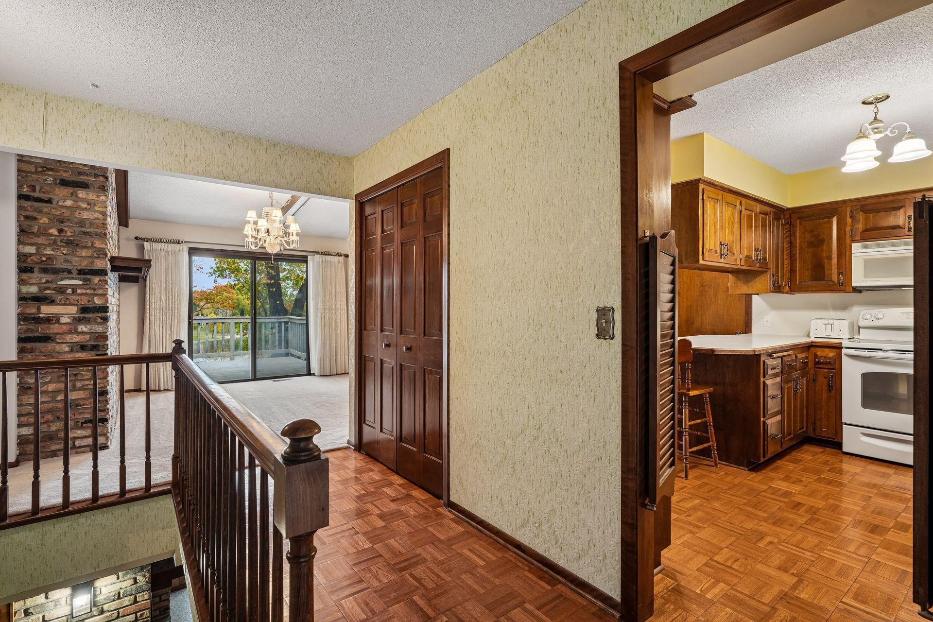 Foyer looking into home