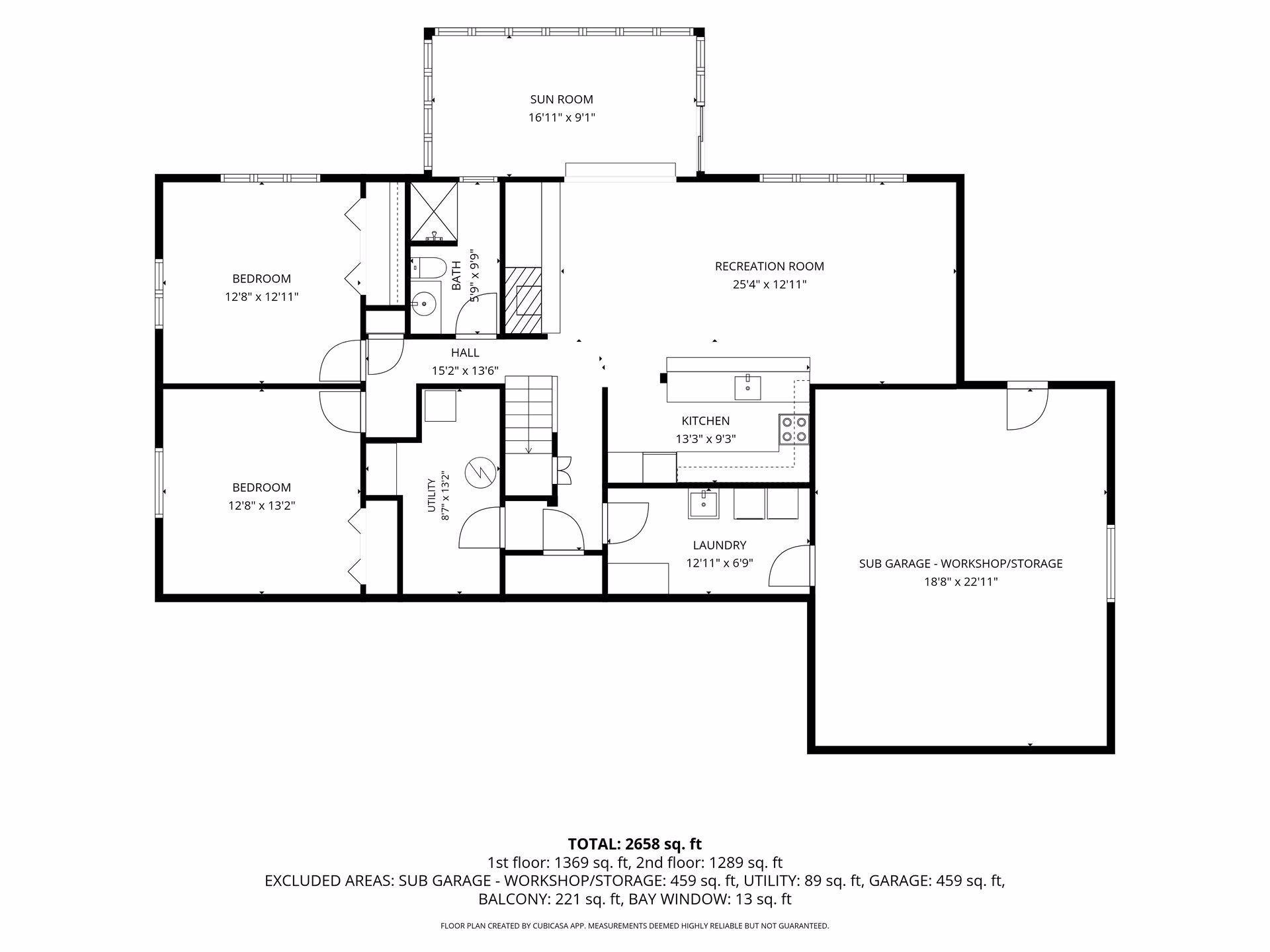 Lower Level Floor Plan