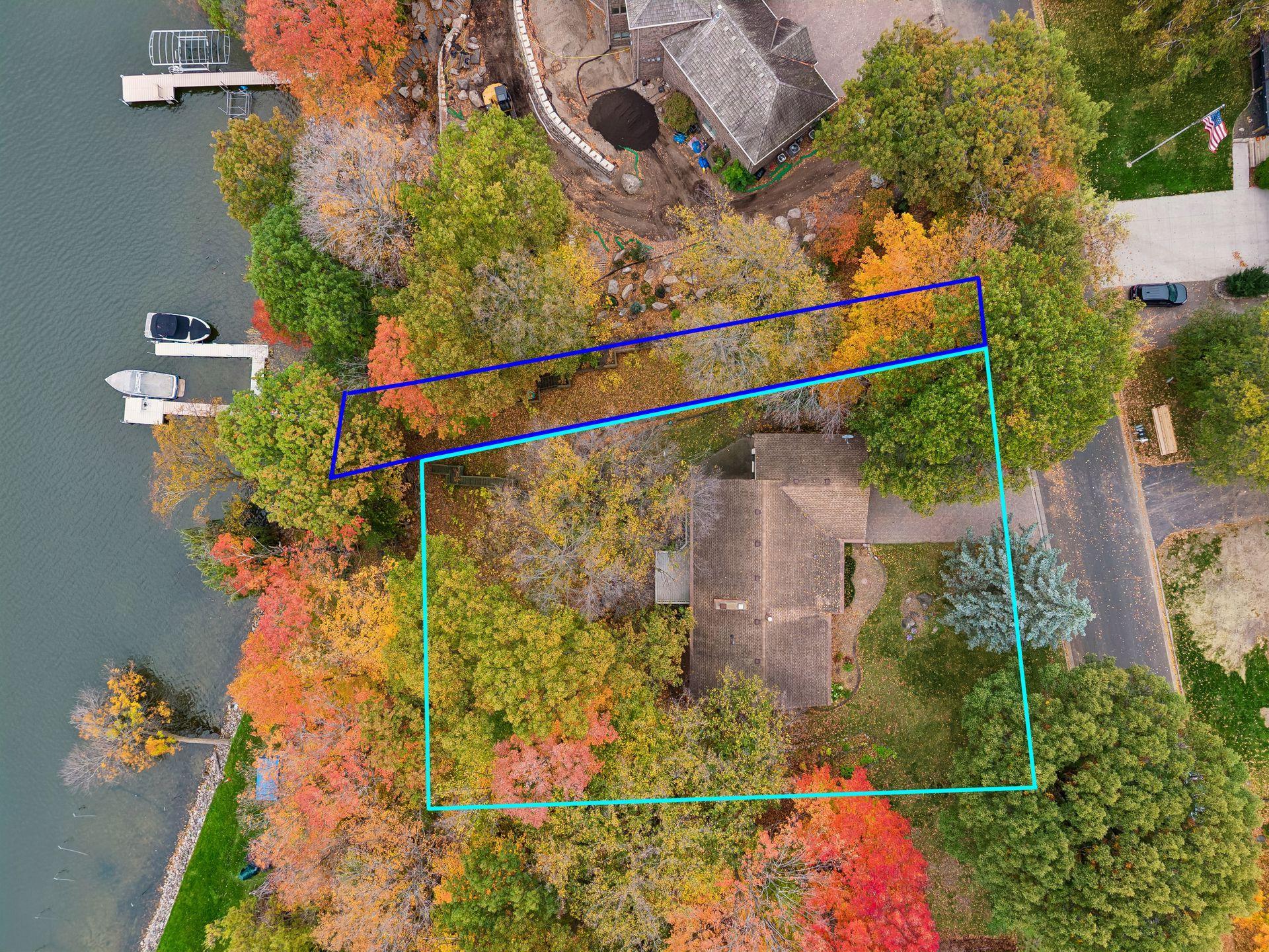 Green = Property - Purple - Neighborhood Association access to docks