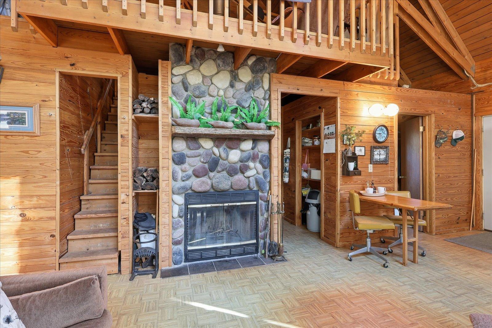 Cozy Fireplace